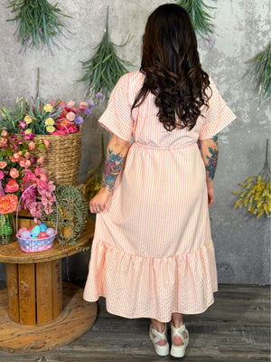 Pink Lemonade Stripe Dress