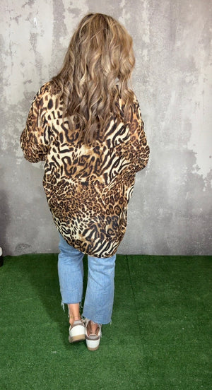 Leopard Kimono