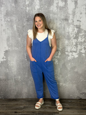 Wash Blue Jumper (Small - 3X)