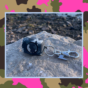 Mini Personal Alarm | Grey Camo