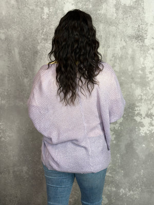 The Claire Cardigan - Lilac