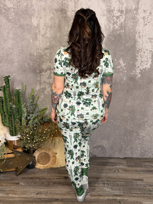 Buttery Shirley Lounge Sets - Plant Lover - (Small - 3X)