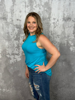 The Alisha Tank - Ice Blue (Small - 3X) BESTSELLER