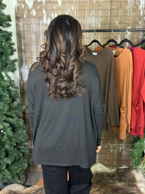 DOORCRASHER - Pocket Tunic Top - Black (Small - 3X) - FINAL SALE