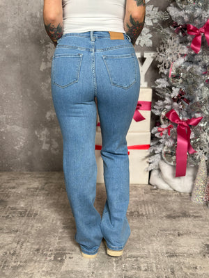 Studded Straight Leg Jean (Sizes 0 - 20) - FINAL SALE