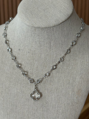 Silver Clover Necklace