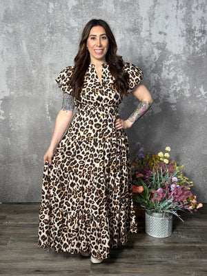Luna Leopard Dress