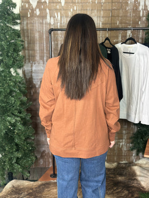 The Free Long Sleeve - Chestnut