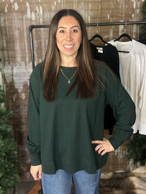 The Free Long Sleeve - Green