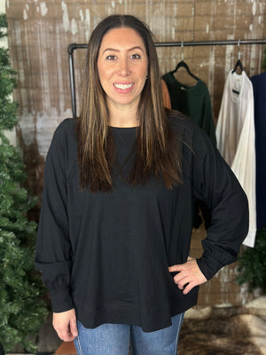 The Free Long Sleeve - Black