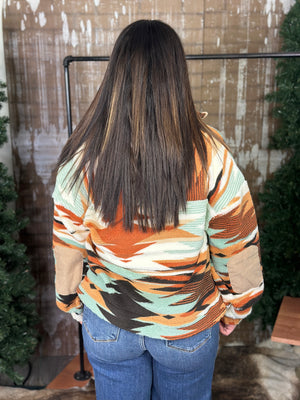 Sherpa Tiger Aztec Half Zip