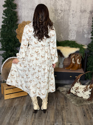 Wild Horses Dress - (Small - 3X)