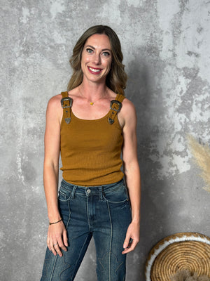 Camel Buckle Bodysuit