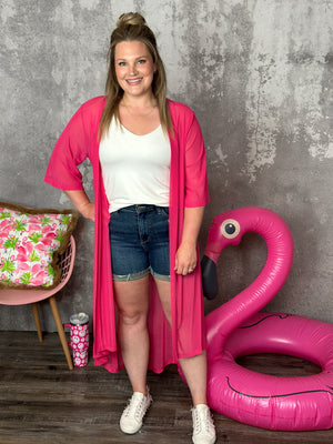 Pink Duster - FINAL SALE