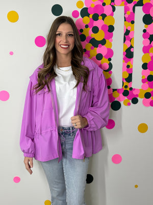 The Luna Spring Jacket - Orchid (Small - 3X)