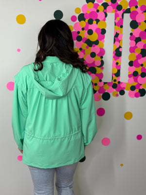 The Luna Spring Jacket - Mint (Small - 3X)