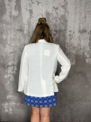The Country Club Blazer - Ivory (Small - 3X)