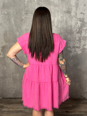 The Scarlett Dress - Pink (Small - 2X)