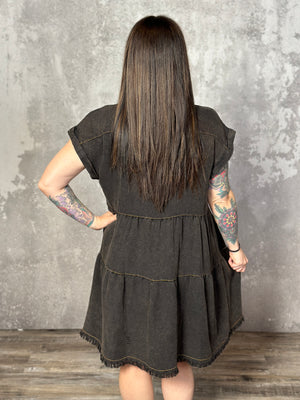 The Scarlett Dress - Black (Small - 2X)