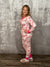 Buttery Shirley Jogger Lounge Set - Disco Cherry (Small - 3X)