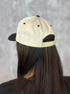 Embroidered Canvas Gameday Hat - Black
