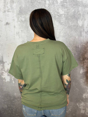 The Free Tee - Olive (Small - 3X) - BESTSELLER
