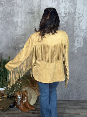 Fringe Suede Jacket