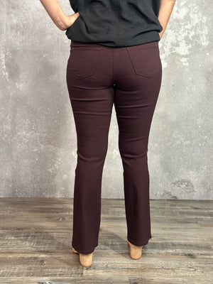 Hyperstretch Relaxed BootCut Pant - Dark Berry (Small - XL) - FINAL SALE