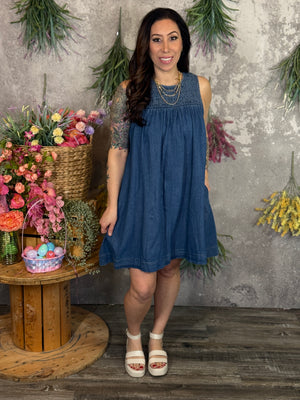 Denim Tank Dress