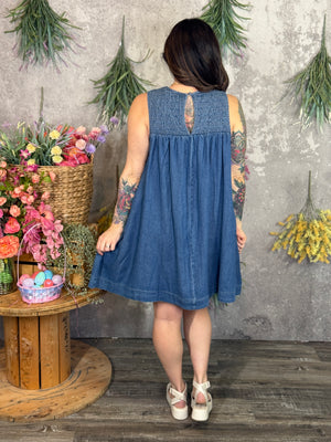 Denim Tank Dress