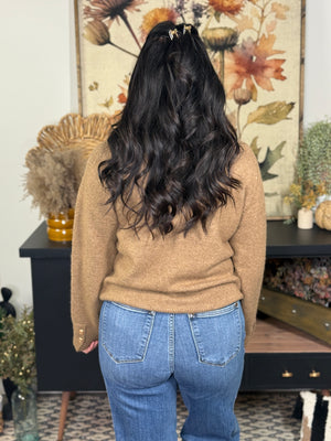 Plaid Collar Sweater