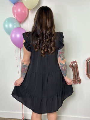 The Maya Dress - Black (Small - 2X)