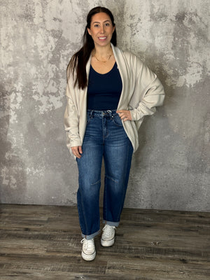 Super soft Lux Cream Cardigan (Small - 3X)