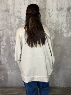 Super soft Lux Cream Cardigan (Small - 3X)
