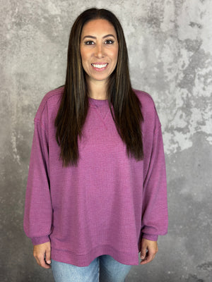 The Thermal Tova Top - Magenta (Small - 3X)