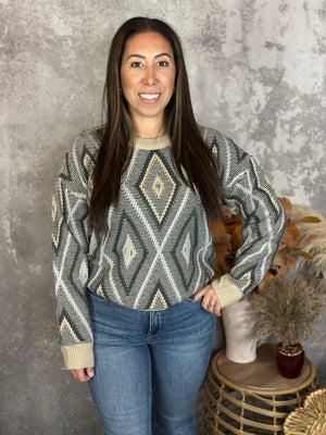 Diamond Design Sweater