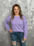Soft Ribbed Riley Long Sleeves - Pastel Purple (Small - 3X)