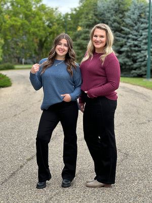 Judy Blue Straight Leg Tummy Control Black Jean (sizes 0/24-24W) - FINAL SALE