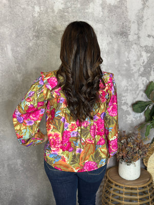 Olive Garden Blouse (Small - 3X)