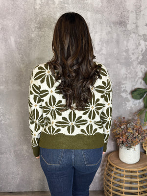 The Delilah Sweater - Olive - BESTSELLER