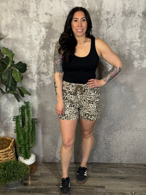 Cargo Shorts - Leopard (Small - XL)