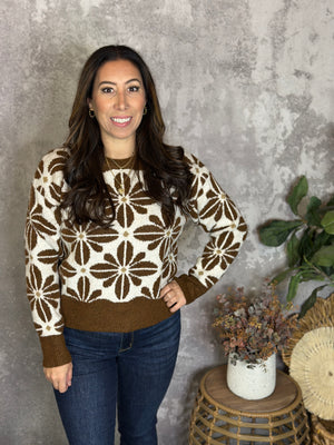 The Delilah Sweater - Brown - BESTSELLER
