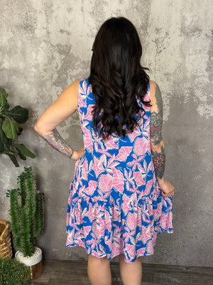 The Wrinkle Free Fairway Dress - Seaside (Small - 3X)
