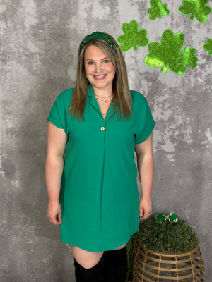 Green Goddess Dress (Small - 3X)