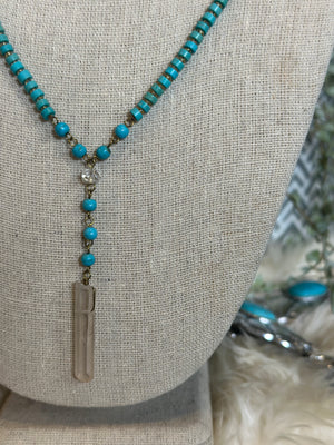 Beaded Crystal Necklace