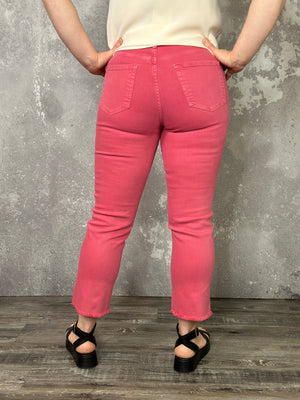 RFM Dylan Straight Leg Tummy Control Denim Crop - Sunkissed (sizes 00-24) - FINAL SALE