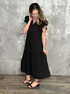 The Katherine Little Black Dress - (Small - 2X) - FINAL SALE