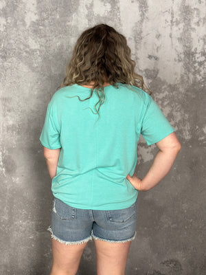 The Erica Tee - Mint (Small - 3X)
