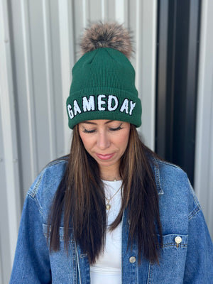 Gameday Toque - Green/White RESTOCK