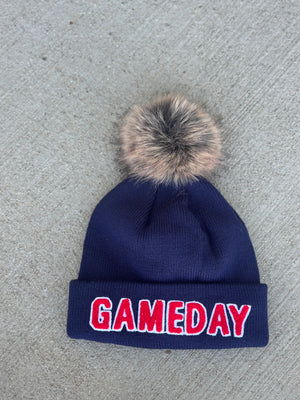 Gameday Toque - Navy/Red RESTOCK